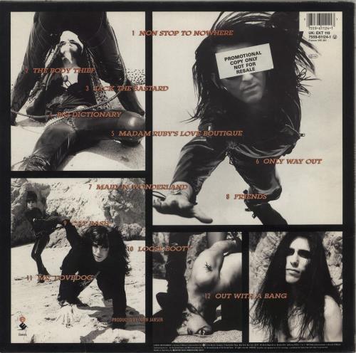Faster Pussycat Whipped! vinyl LP album (LP record) UK FPCLPWH890462