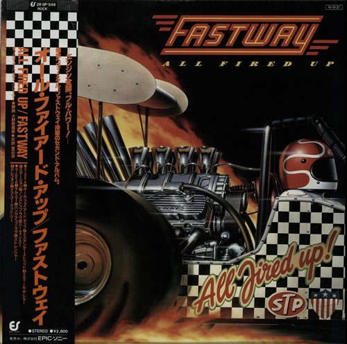 Fastway All Fired Up vinyl LP album (LP record) Japanese FSWLPAL578847