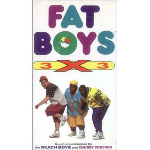 Fat Boys 3 X 3 video (VHS or PAL or NTSC) UK FTBVIX419856