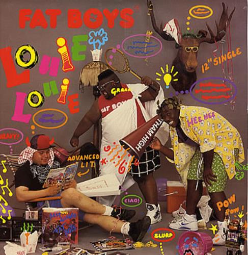 Fat Boys Louie Louie 12" vinyl single (12 inch record / Maxi-single) UK FTB12LO301306