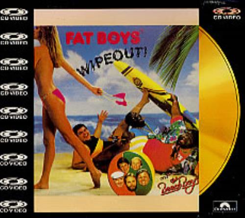 Fat Boys Wipeout - Cdv CD single (CD5 / 5") UK FTBC5WI70937