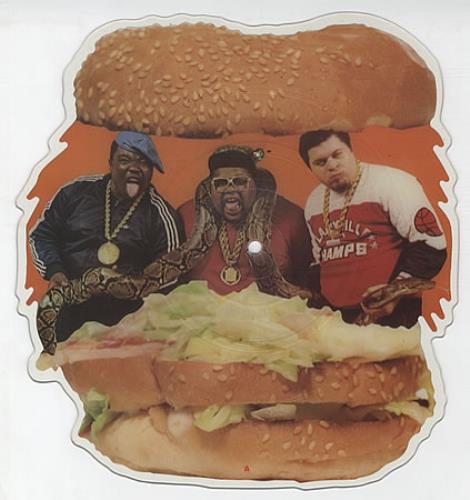 Fat Boys Wipeout shaped picture disc (picture disc vinyl record) UK FTBSHWI96893