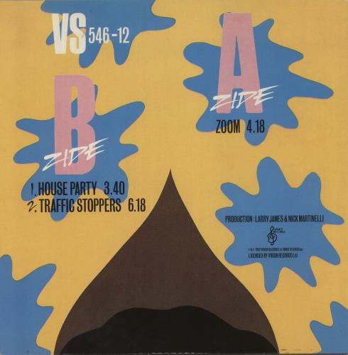 Fat Larry's Band Zoom 12" vinyl single (12 inch record / Maxi-single) UK FLR12ZO95141