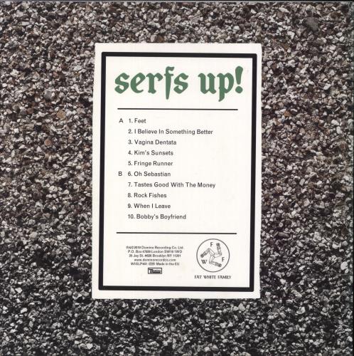 Fat White Family Serfs Up! - Gold Vinyl - Autographed vinyl LP album (LP record) UK I0SLPSE860340