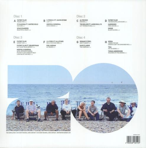 Fatboy Slim 20 Years Of Being Skint - Sealed 4-LP vinyl album record set UK FBS4LYE810754