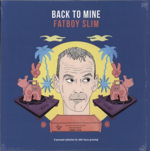 Fatboy Slim Back To Mine - Purple vinyl 2-LP vinyl record set (Double LP Album) UK FBS2LBA871207