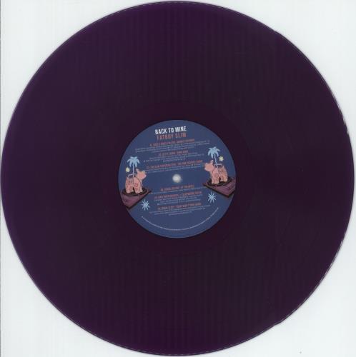 Fatboy Slim Back To Mine - Purple vinyl 2-LP vinyl record set (Double LP Album) UK FBS2LBA871207