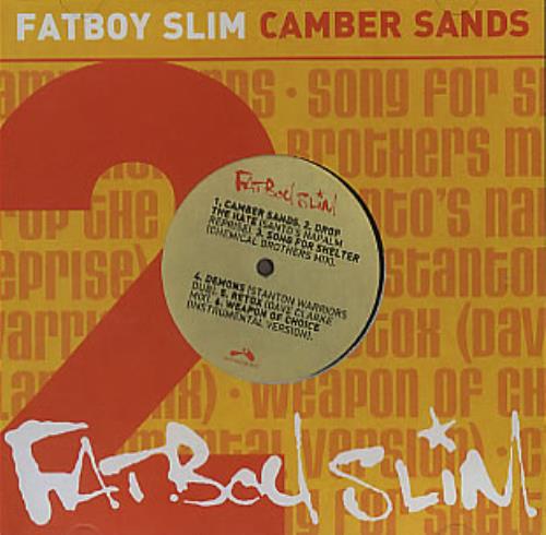 Fatboy Slim Camber Sands CD single (CD5 / 5") US FBSC5CA236084