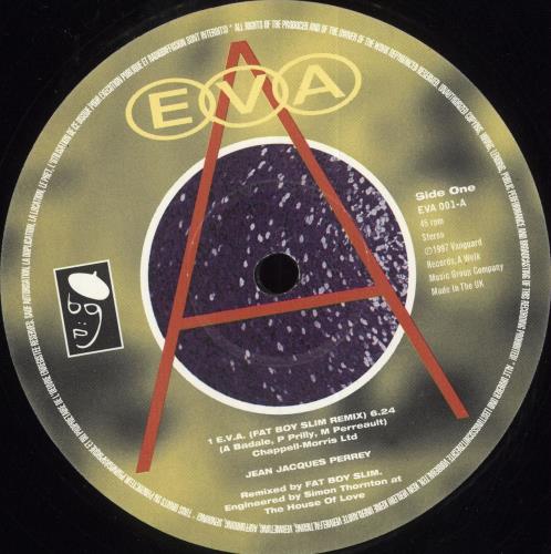 Fatboy Slim E.V.A. 12" vinyl single (12 inch record / Maxi-single) UK FBS12EV710926