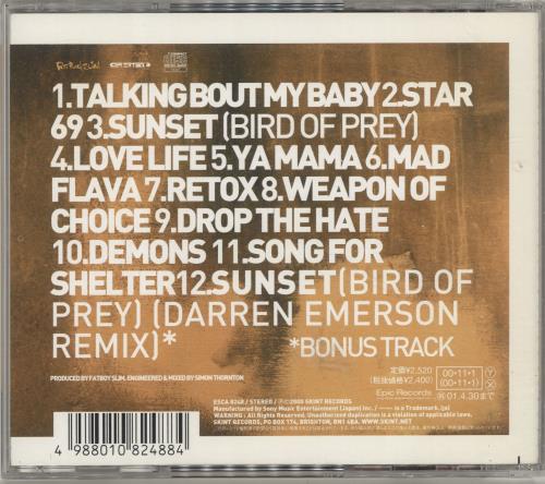 Fatboy Slim Halfway Between The Gutter And The Stars CD album (CDLP) Japanese FBSCDHA165838