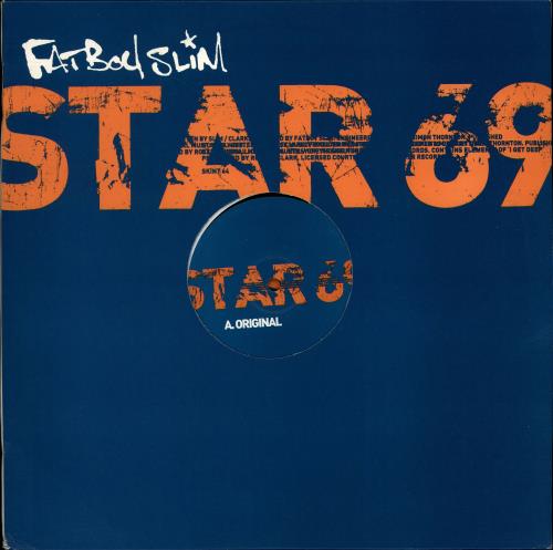 Fatboy Slim Star 69 12" vinyl single (12 inch record / Maxi-single) UK FBS12ST182113