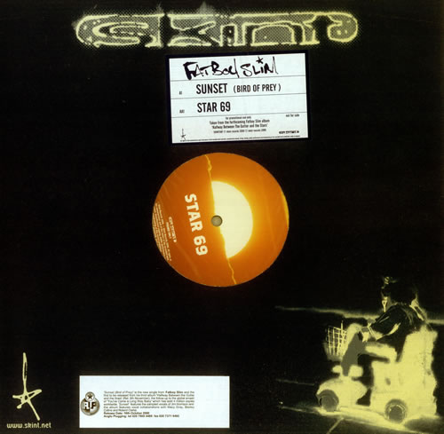 Fatboy Slim Sunset 12" vinyl single (12 inch record / Maxi-single) UK FBS12SU169465