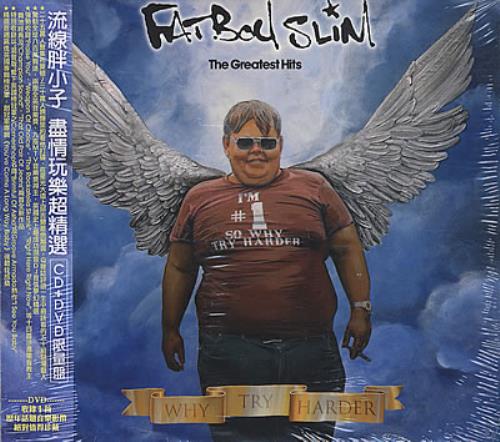 Fatboy Slim The Greatest Hits - Why Try Harder 2-disc CD/DVD set Taiwanese FBS2DTH370138