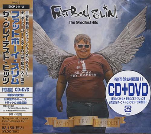 Fatboy Slim Try Harder - The Greatest Hits 2-disc CD/DVD set Japanese FBS2DTR379273