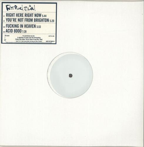 Fatboy Slim You've Come A Long Way, Baby: Sampler 12" vinyl single (12 inch record / Maxi-single) UK FBS12YO689137