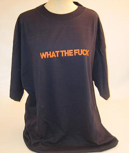 Fatboy Slim What The F K T Shirt Large Uk 352938 Fatboy Slim What The F K T Shirt