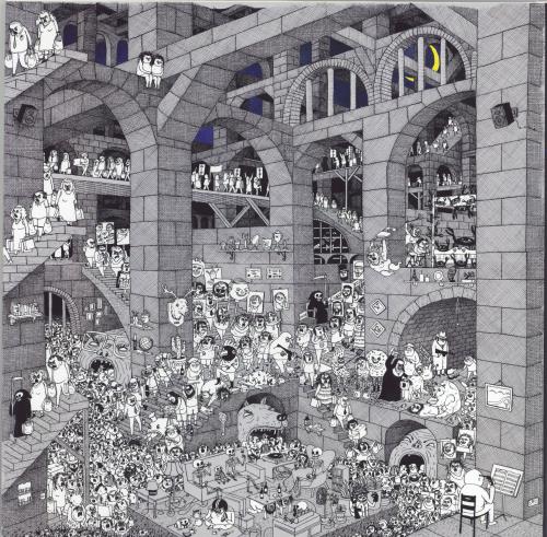 Father John Misty Pure Comedy - Cream Vinyl + Blue Sleeve 2-LP vinyl record set (Double LP Album) UK O8S2LPU735585