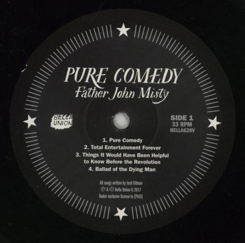 Father John Misty Pure Comedy - Rainbow Cover 2-LP vinyl record set (Double LP Album) UK O8S2LPU792745