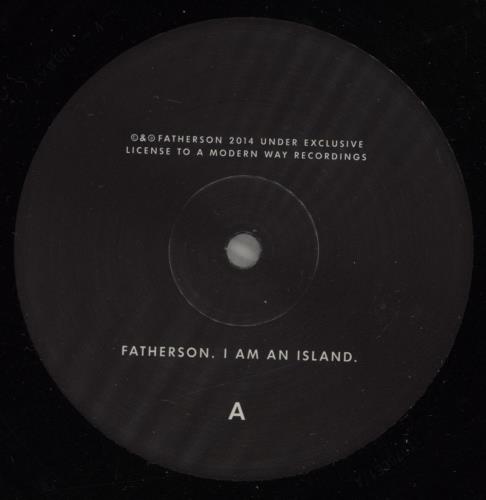 Fatherson I Am An Island vinyl LP album (LP record) UK 635LPIA885885