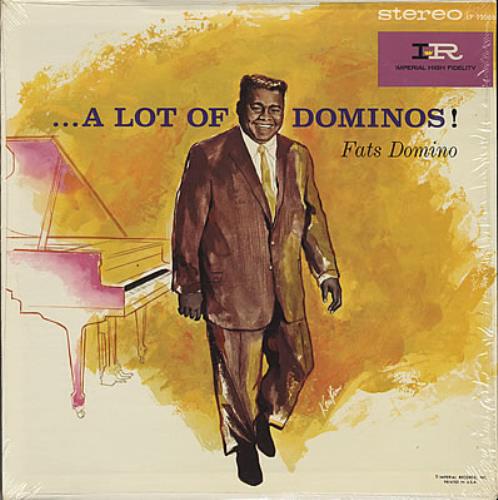 Fats Domino A Lot Of Dominos! vinyl LP album (LP record) US FTDLPAL381838