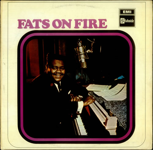 Fats Domino Fats On Fire vinyl LP album (LP record) Dutch FTDLPFA538687