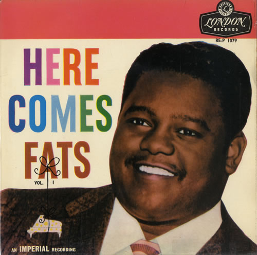 Fats Domino Here Comes 'Fats' Vol.1 EP 7" vinyl single (7 inch record / 45) UK FTD07HE550502