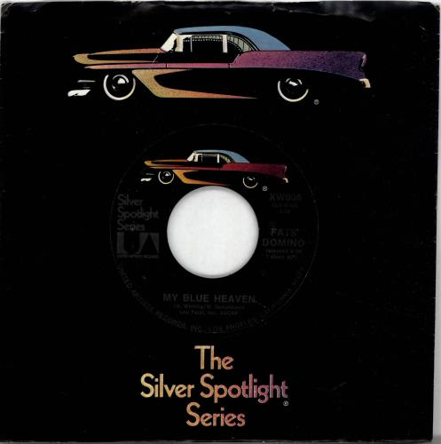 Fats Domino My Blue Heaven 7" vinyl single (7 inch record / 45) US FTD07MY702885