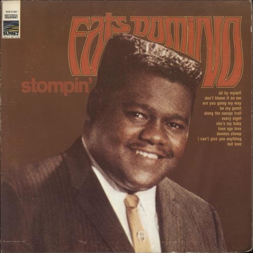 Fats Domino Stompin' Fats Domino vinyl LP album (LP record) US FTDLPST727802