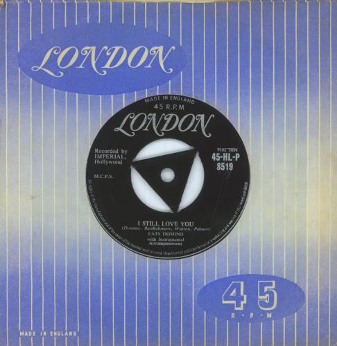 Fats Domino Wait And See 7" vinyl single (7 inch record / 45) UK FTD07WA815896