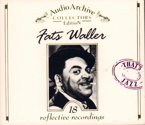 Fats Waller 18 Reflective Recordings CD album (CDLP) UK FTWCDRE672804