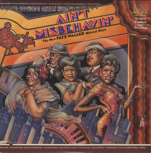 Fats Waller Ain't Misbehavin' 2-LP vinyl record set (Double LP Album) US FTW2LAI401339