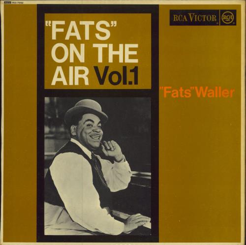 Fats Waller Fats On The Air Vol. 1 vinyl LP album (LP record) UK FTWLPFA782432