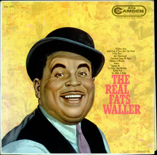 Fats Waller The Real Fats Waller vinyl LP album (LP record) US FTWLPTH526898