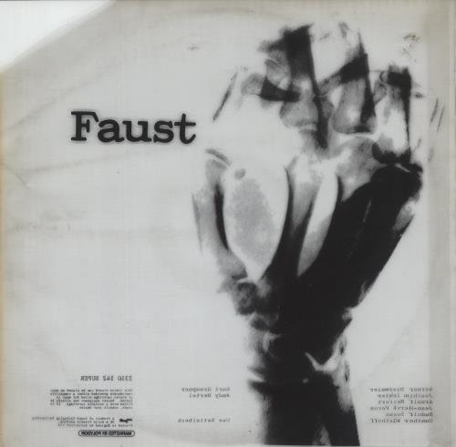 Faust Faust - 1st - G/VG vinyl LP album (LP record) UK FA8LPFA875653