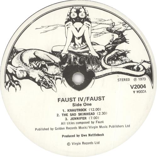 Faust Faust IV - EX vinyl LP album (LP record) UK FA8LPFA723977