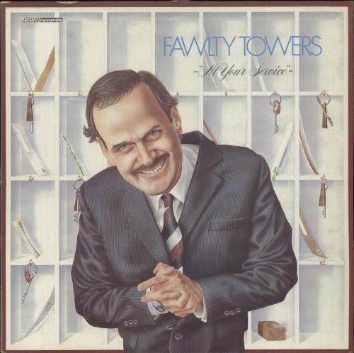 Fawlty Towers At Your Service - EX vinyl LP album (LP record) UK FTYLPAT845558