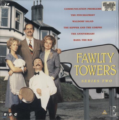 Fawlty Towers Fawlty Towers - Series Two - Shrink laserdisc / lazerdisc UK FTYLZFA875780
