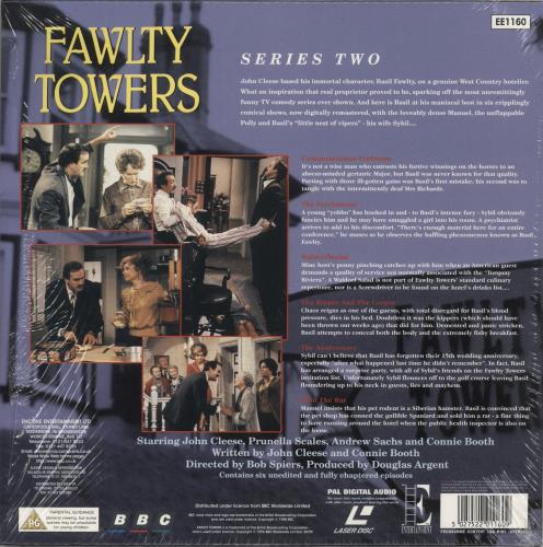 Fawlty Towers Fawlty Towers - Series Two - Shrink laserdisc / lazerdisc UK FTYLZFA875780
