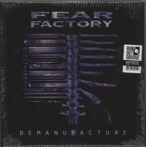 Fear Factory Demanufacture - Marbled Blue Vinyl - Sealed 3-LP vinyl record set (Triple LP Album) US FFY3LDE880332