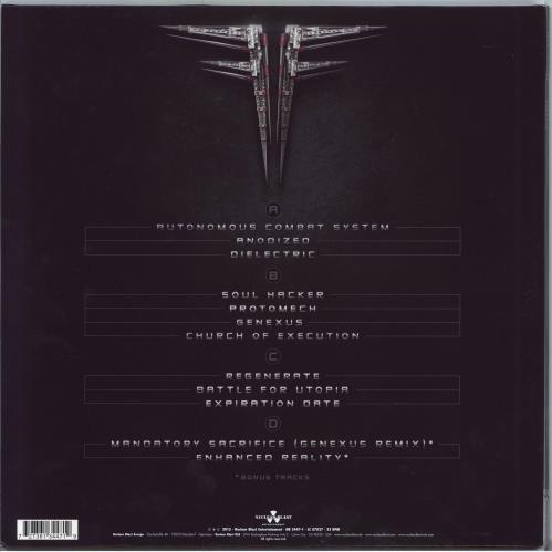 Fear Factory Genexus 2-LP vinyl record set (Double LP Album) German FFY2LGE780767