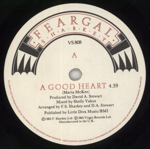 Feargal Sharkey A Good Heart 7" vinyl single (7 inch record / 45) UK FEA07AG358093