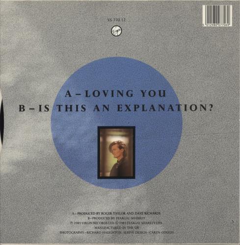 Feargal Sharkey Loving You 12" vinyl single (12 inch record / Maxi-single) UK FEA12LO116395