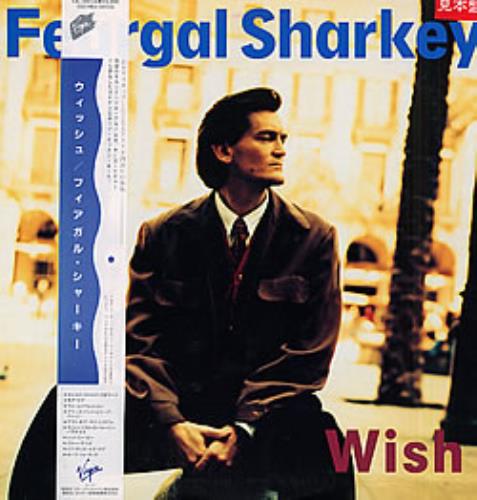 Feargal Sharkey Wish vinyl LP album (LP record) Japanese FEALPWI256389