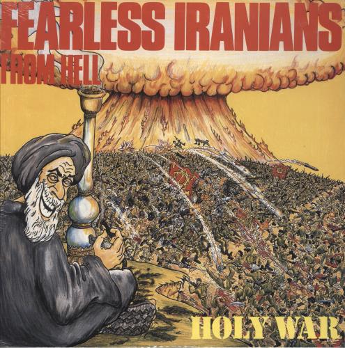 Fearless Iranians From Hell Holy War vinyl LP album (LP record) US 1FOLPHO744389