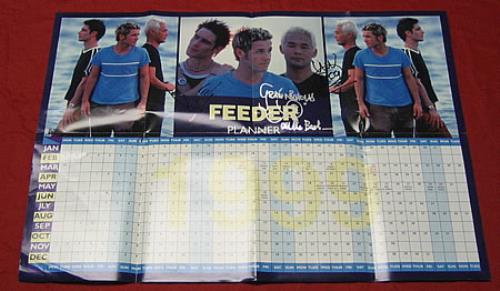 Feeder F.C.N - Autographed Fold-Out Fanzine fanzine UK FEEFAFC361444