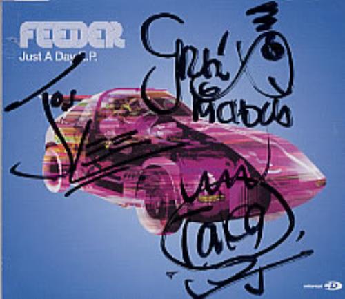 Feeder Just A Day E.P. CD single (CD5 / 5") UK FEEC5JU209052