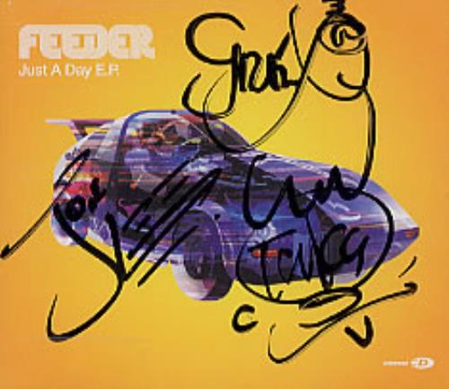 Feeder Just A Day E.P. CD single (CD5 / 5") UK FEEC5JU209053