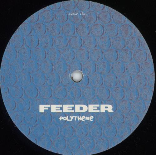 Feeder Polythene - Black Vinyl vinyl LP album (LP record) UK FEELPPO240625