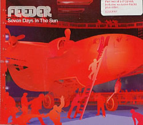 Feeder Seven Days In The Sun 2-CD single set (Double CD single) UK FEE2SSE181114