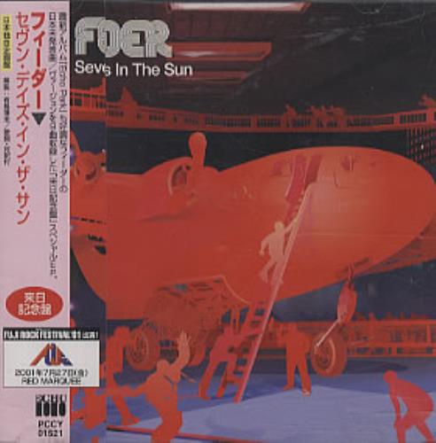 Feeder Seven Days In The Sun CD album (CDLP) Japanese FEECDSE194317